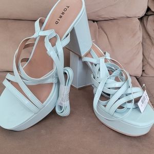 Torrid platform strappy heels